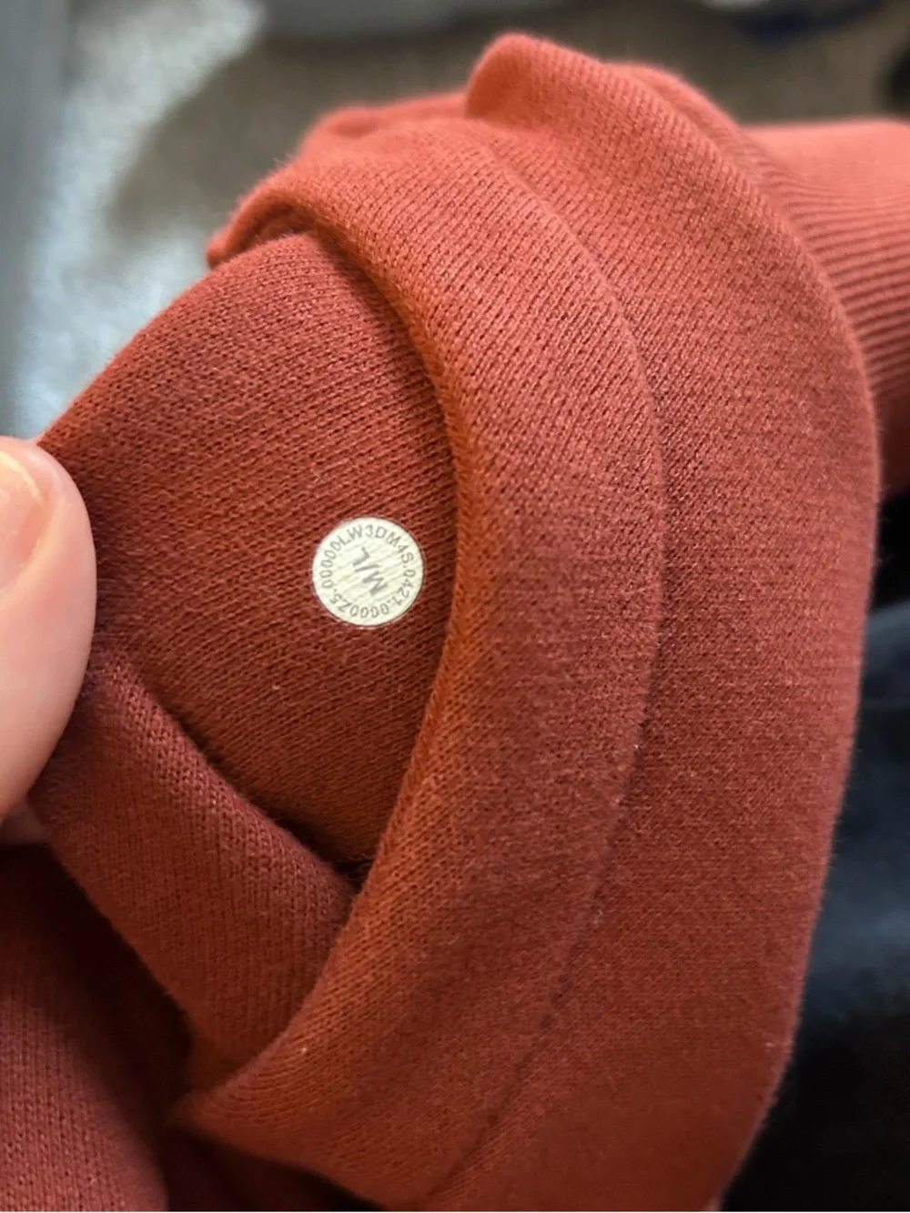 Lululemon Scuba Oversized Half Zip Hoodie M/L - Picture 5 of 10